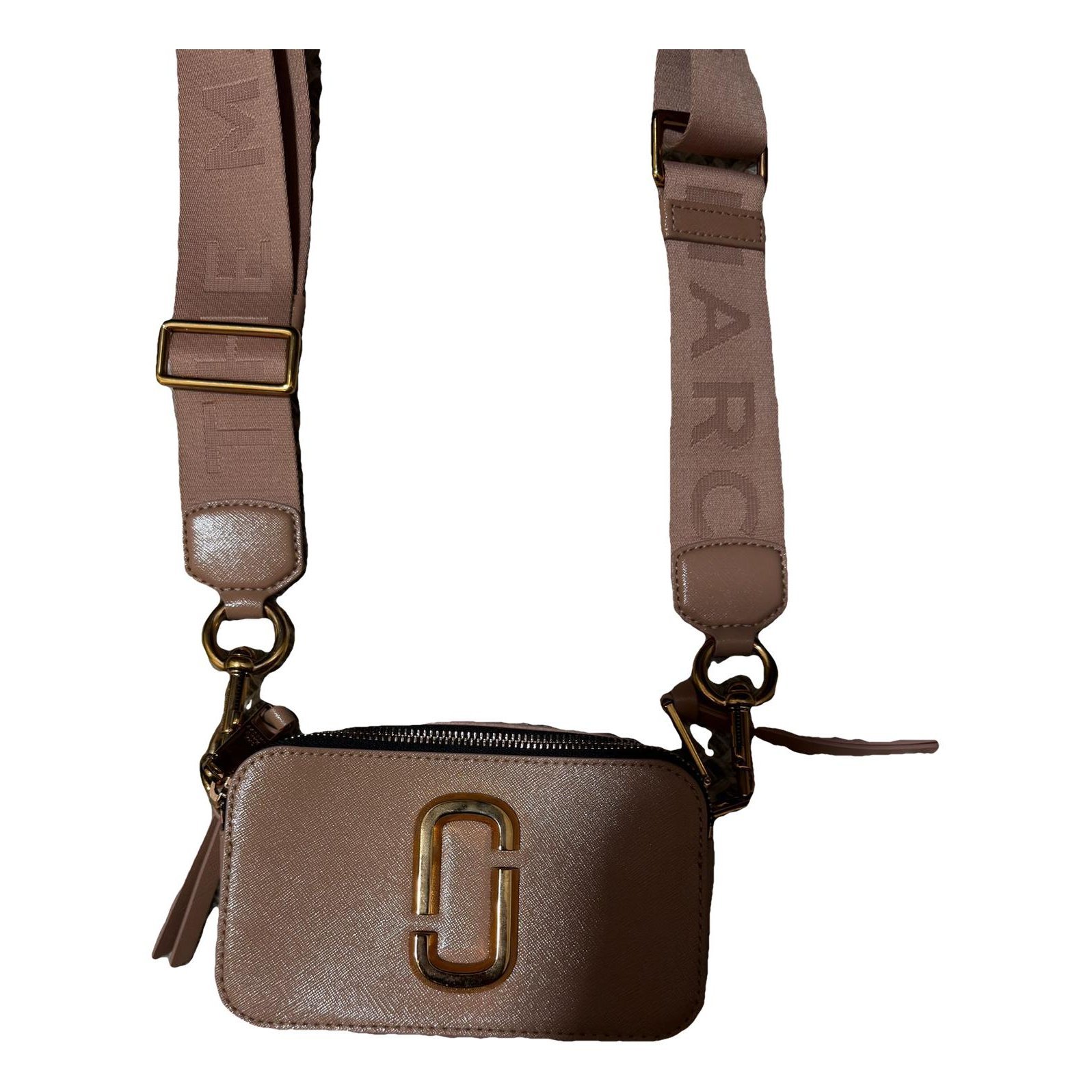 Snapshot leather crossbody bag