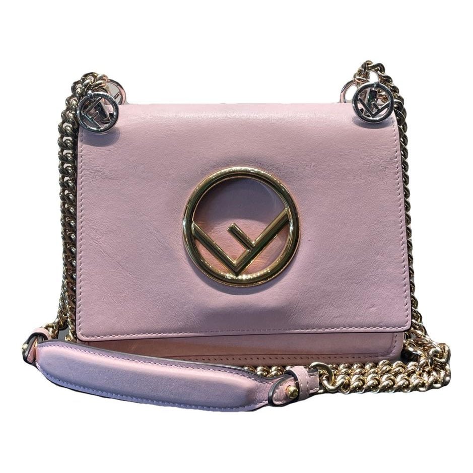 Kan I Logo leather handbag