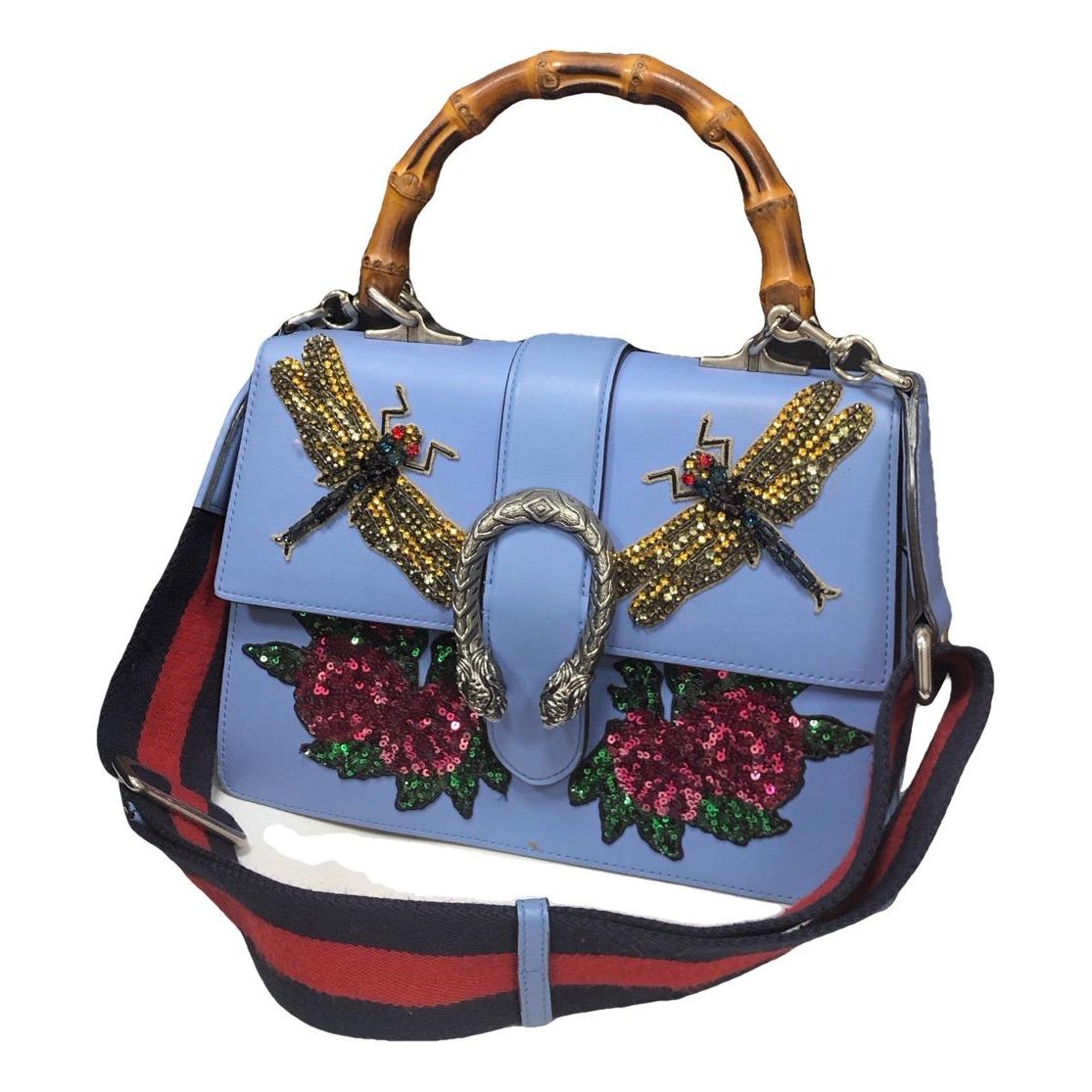 Dionysus Bamboo leather handbag