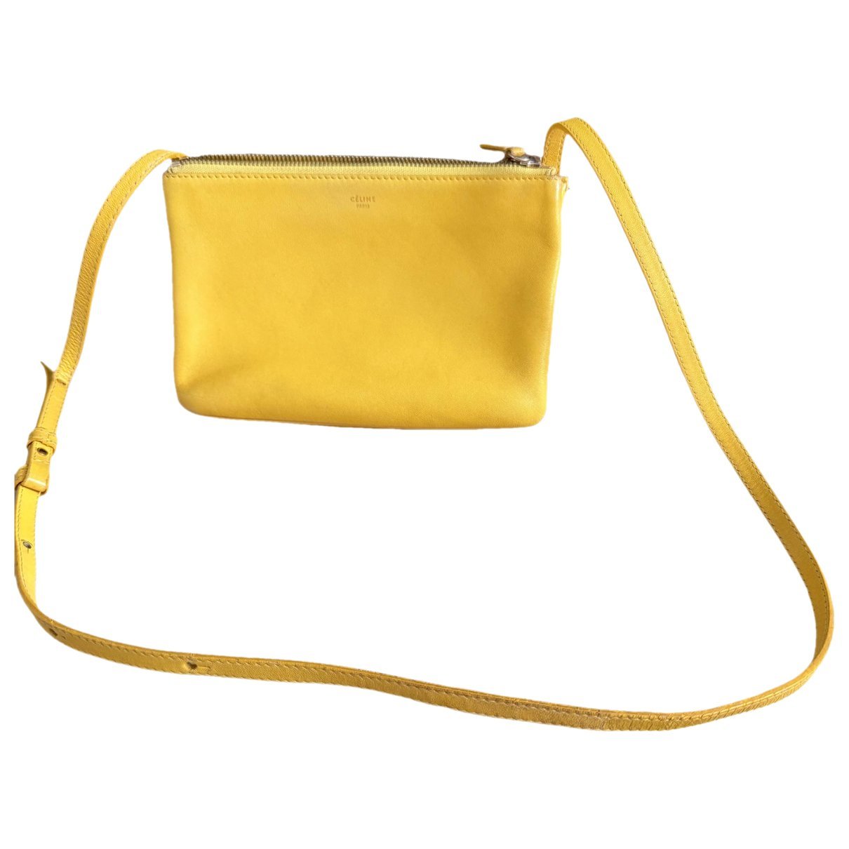 Trio leather crossbody bag