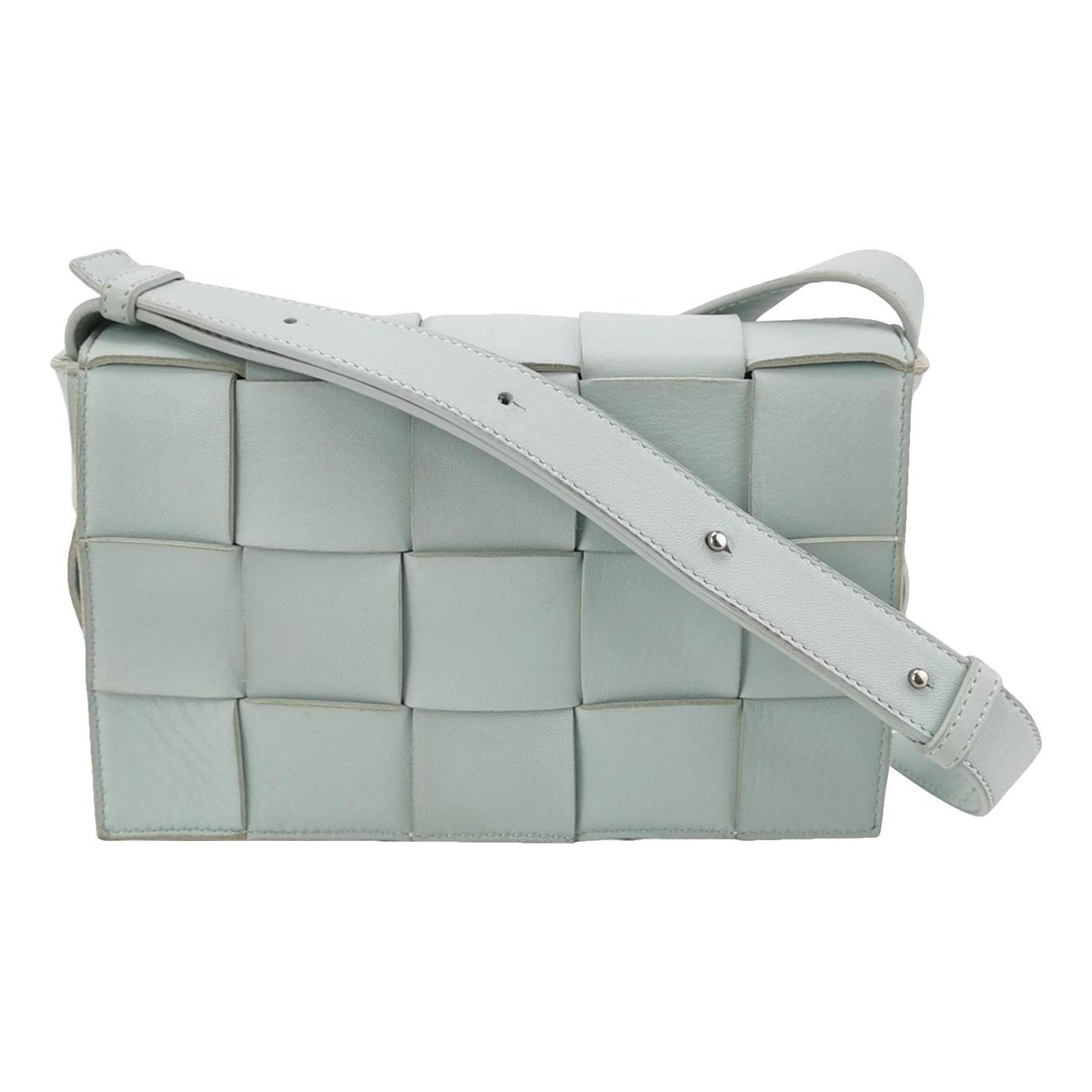 Brick Cassette leather handbag