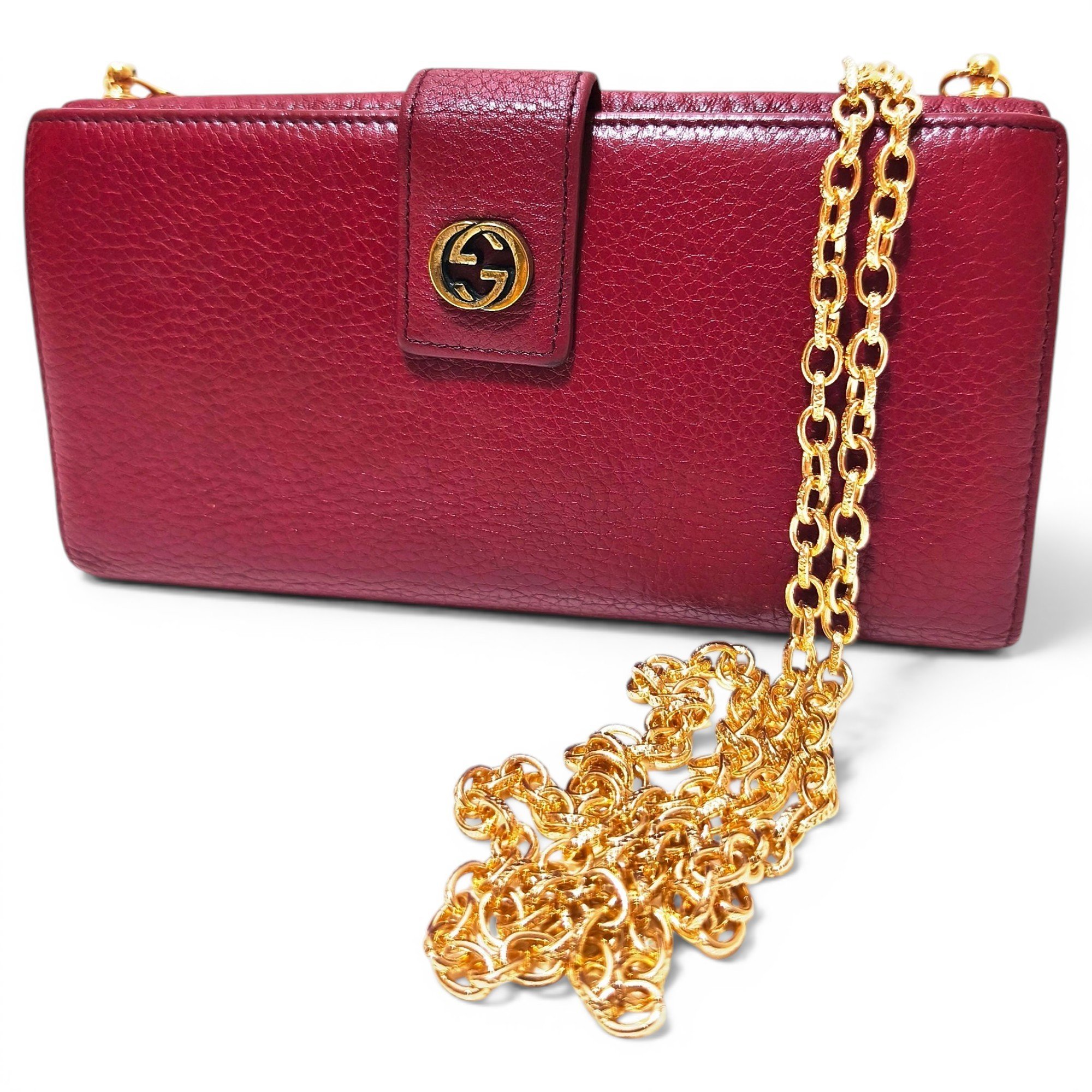 Leather crossbody bag