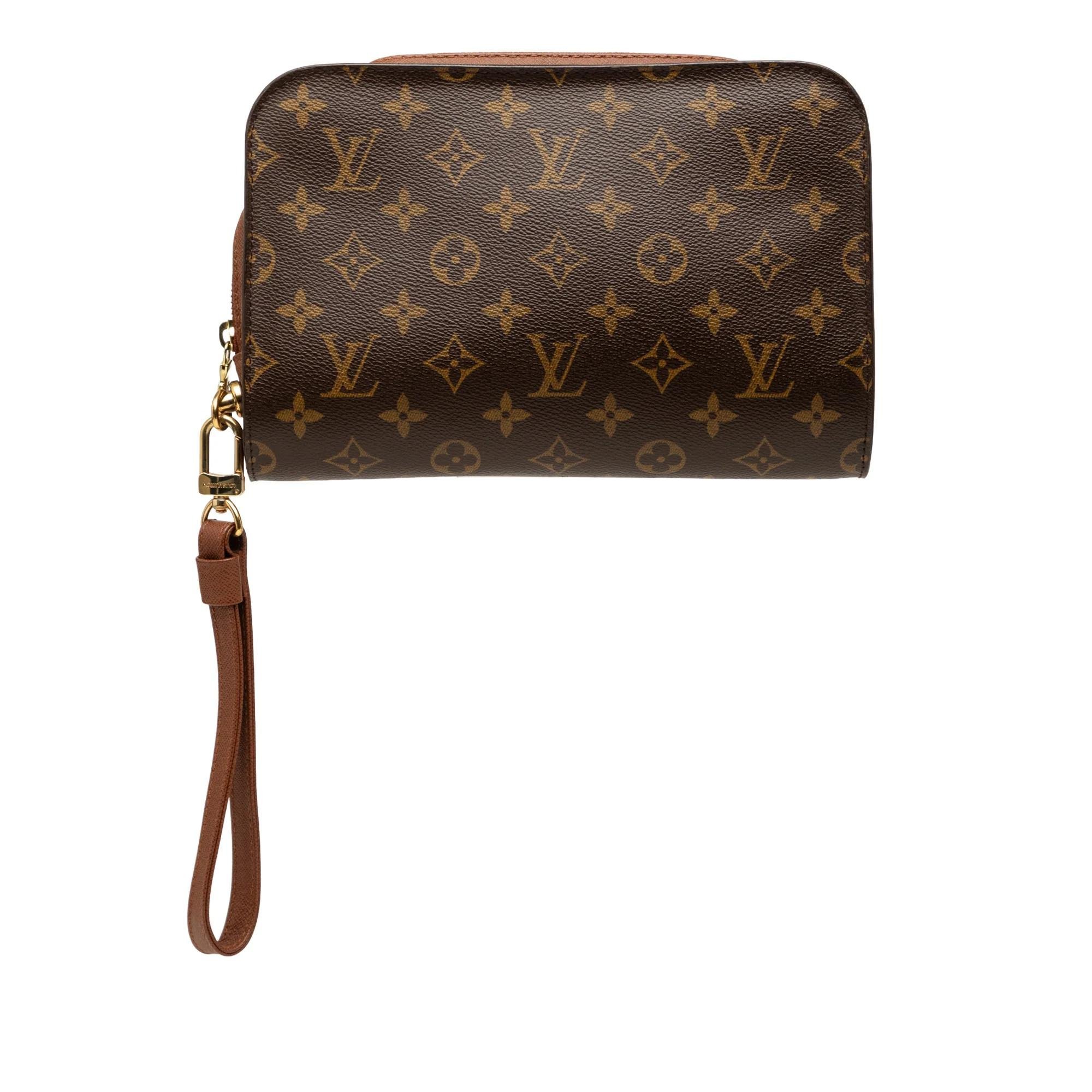 Orsay leather clutch bag