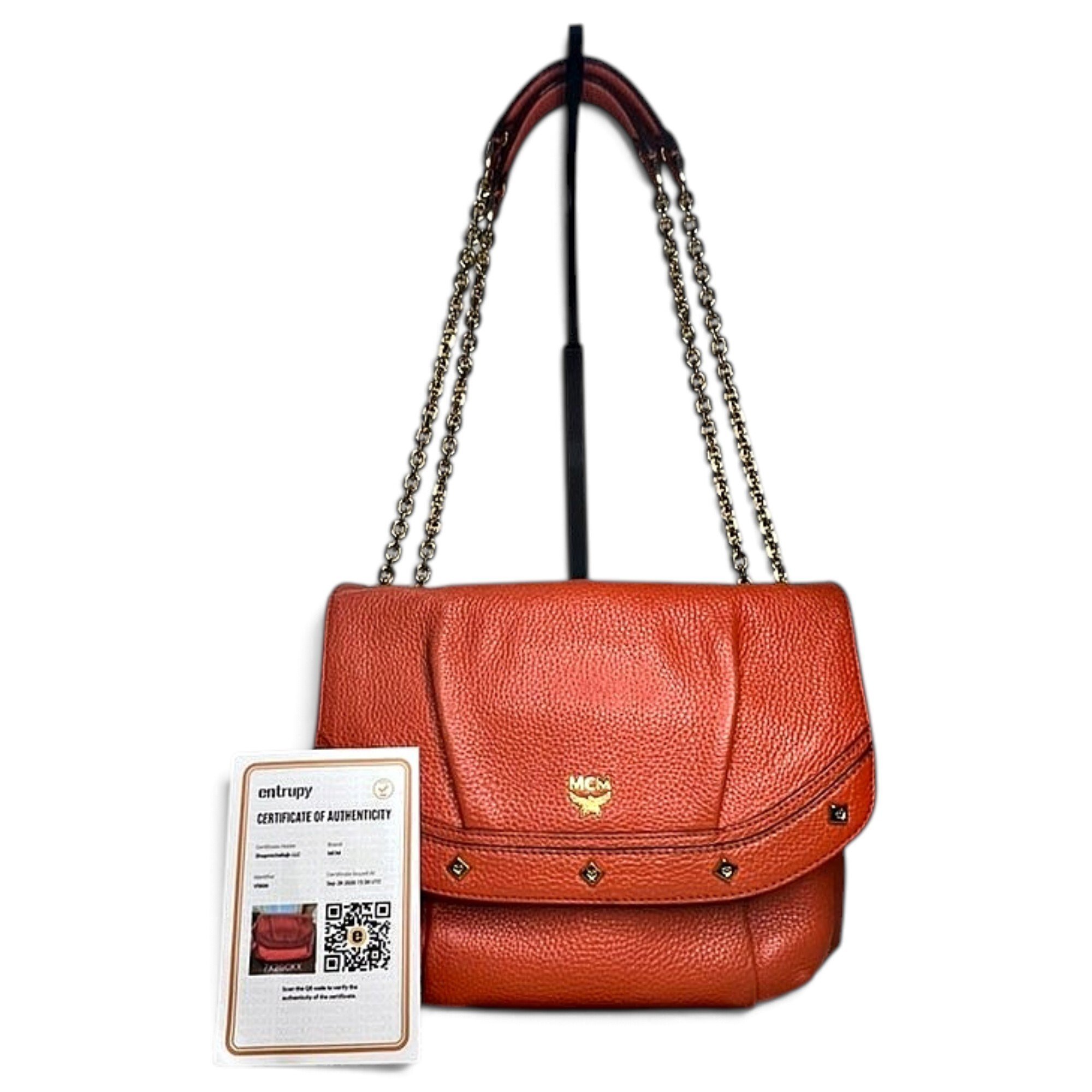 Leather handbag