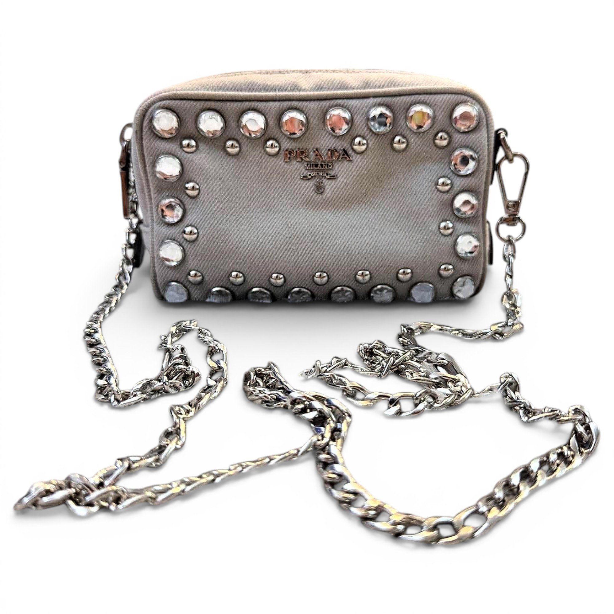 Leather crossbody bag
