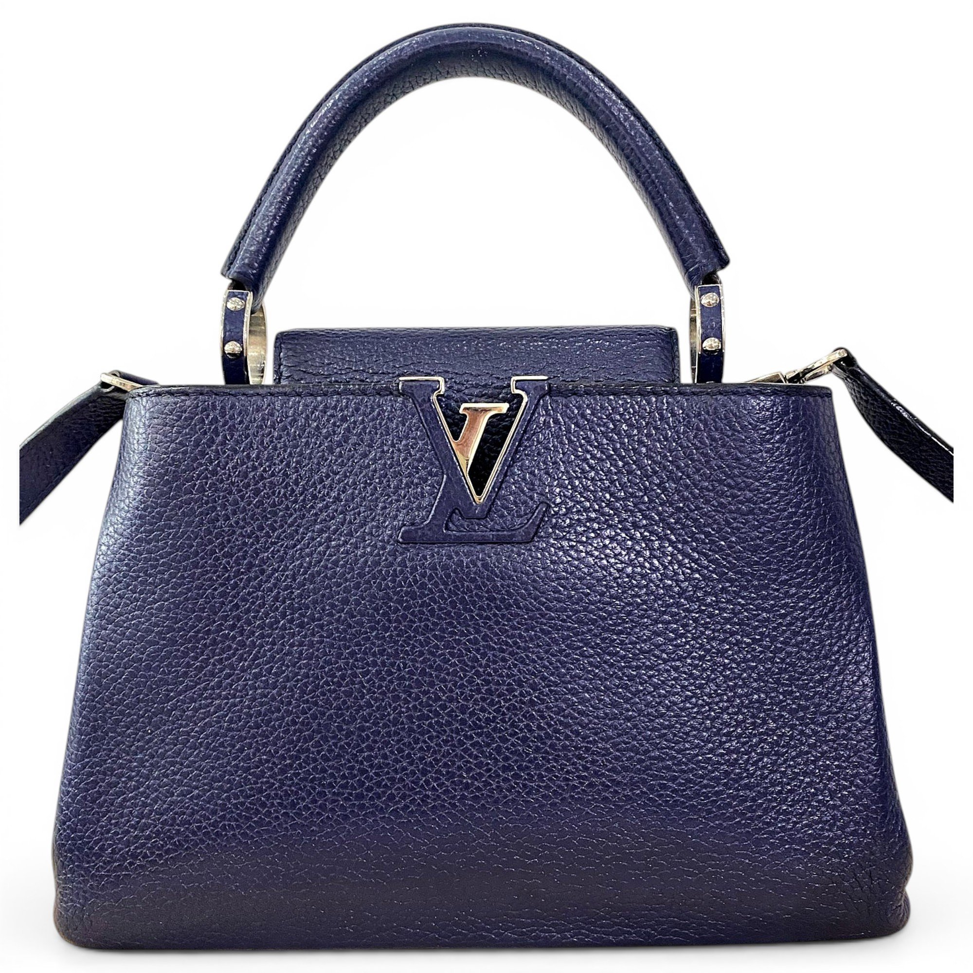 Capucines leather handbag
