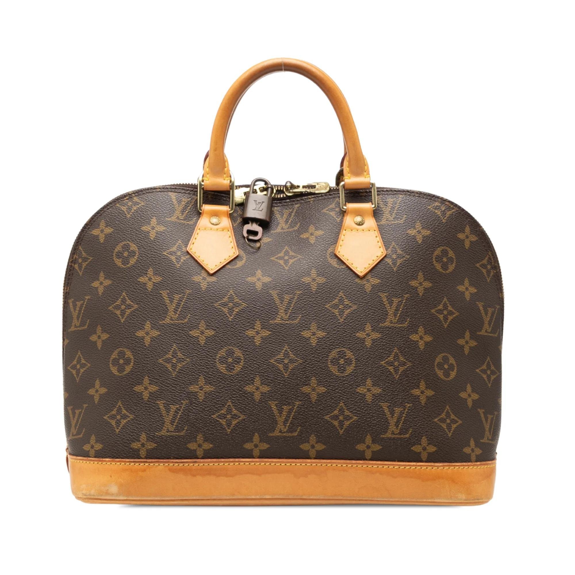 Alma leather handbag