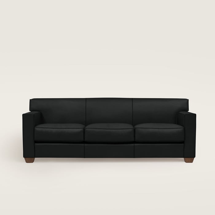 Noir Reeditions J.-m. Frank Par Hermès Comfortable 3-seater Sofa