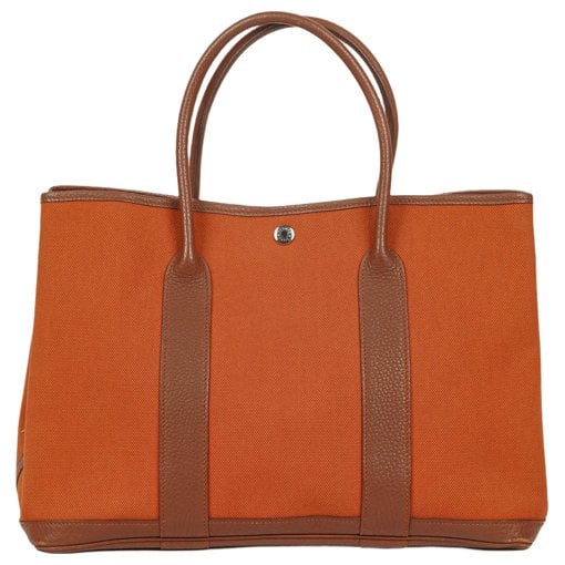 Hermes Garden Party 36 Handbag Negonda Leather 2012