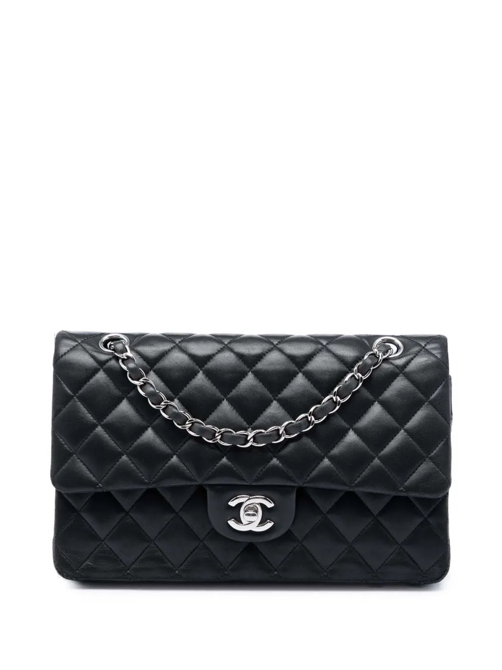 2014 Medium Classic Lambskin Double Flap shoulder bag