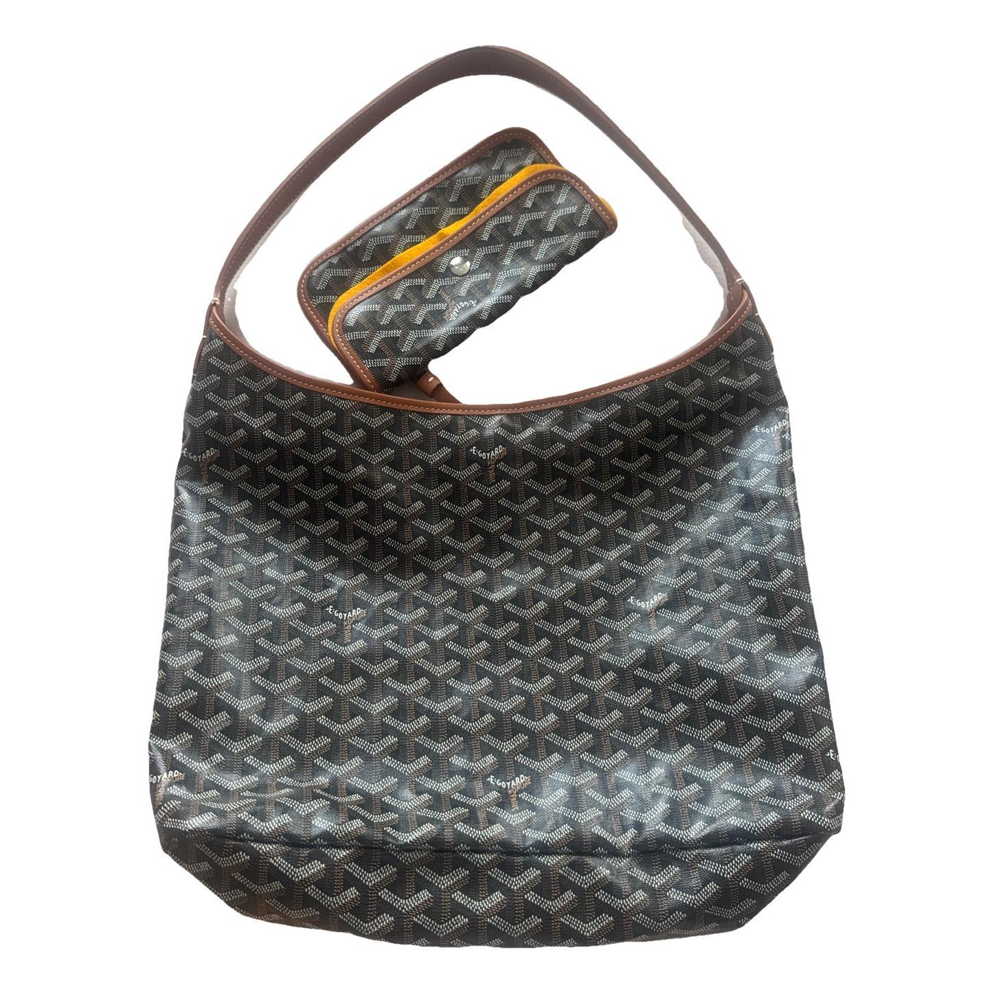 Goyard Hobo Bohème leather handbag
