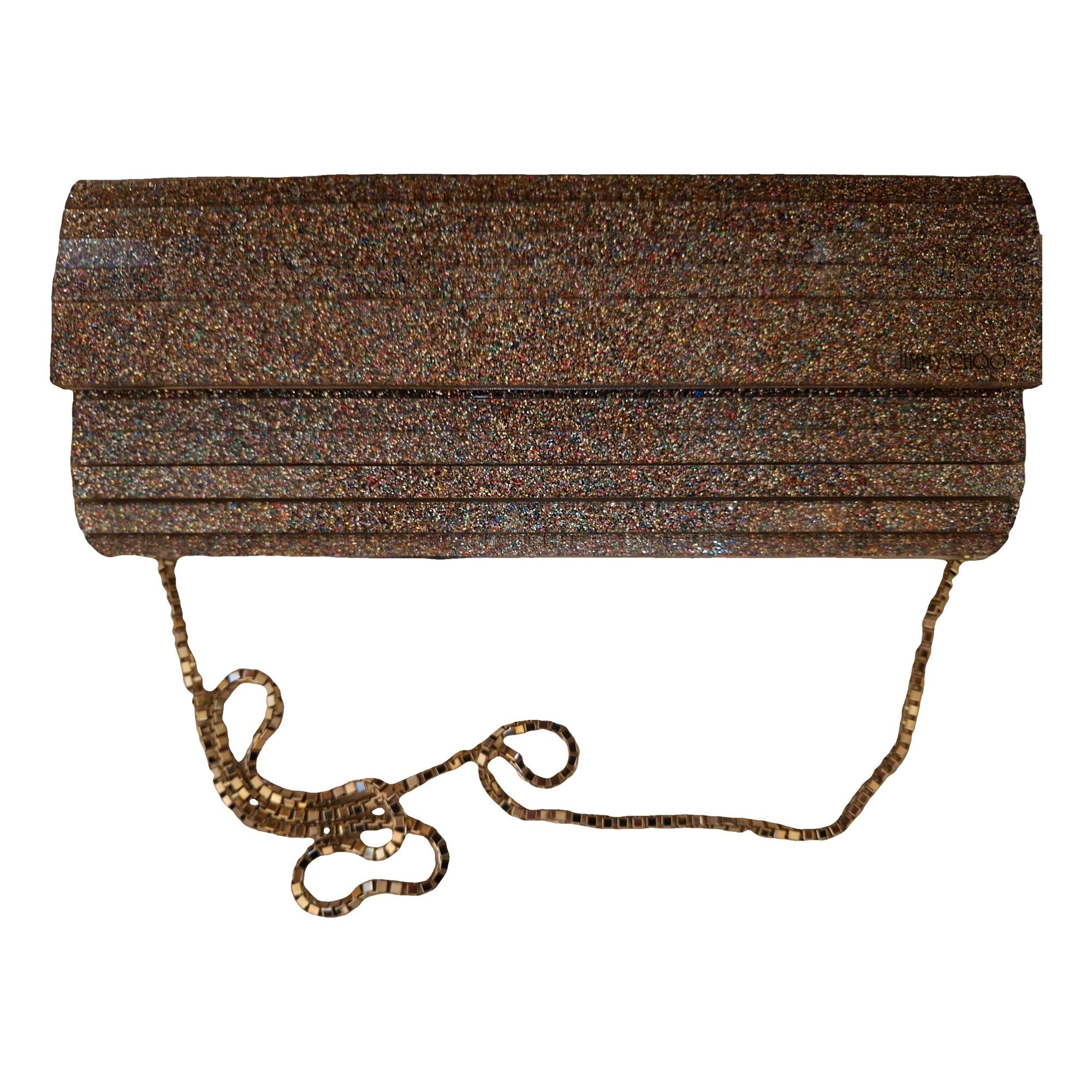 Sweetie glitter clutch bag