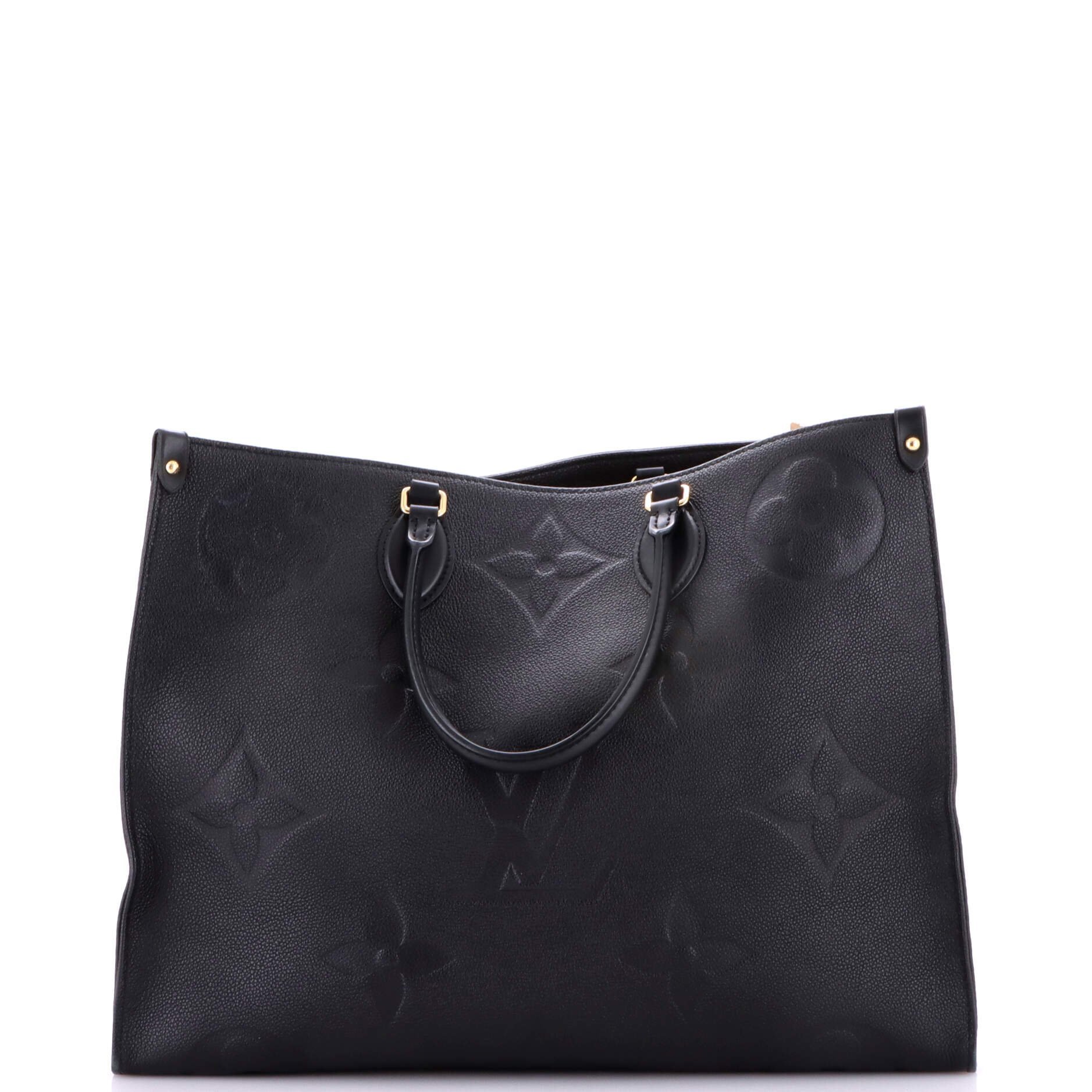 Leather tote