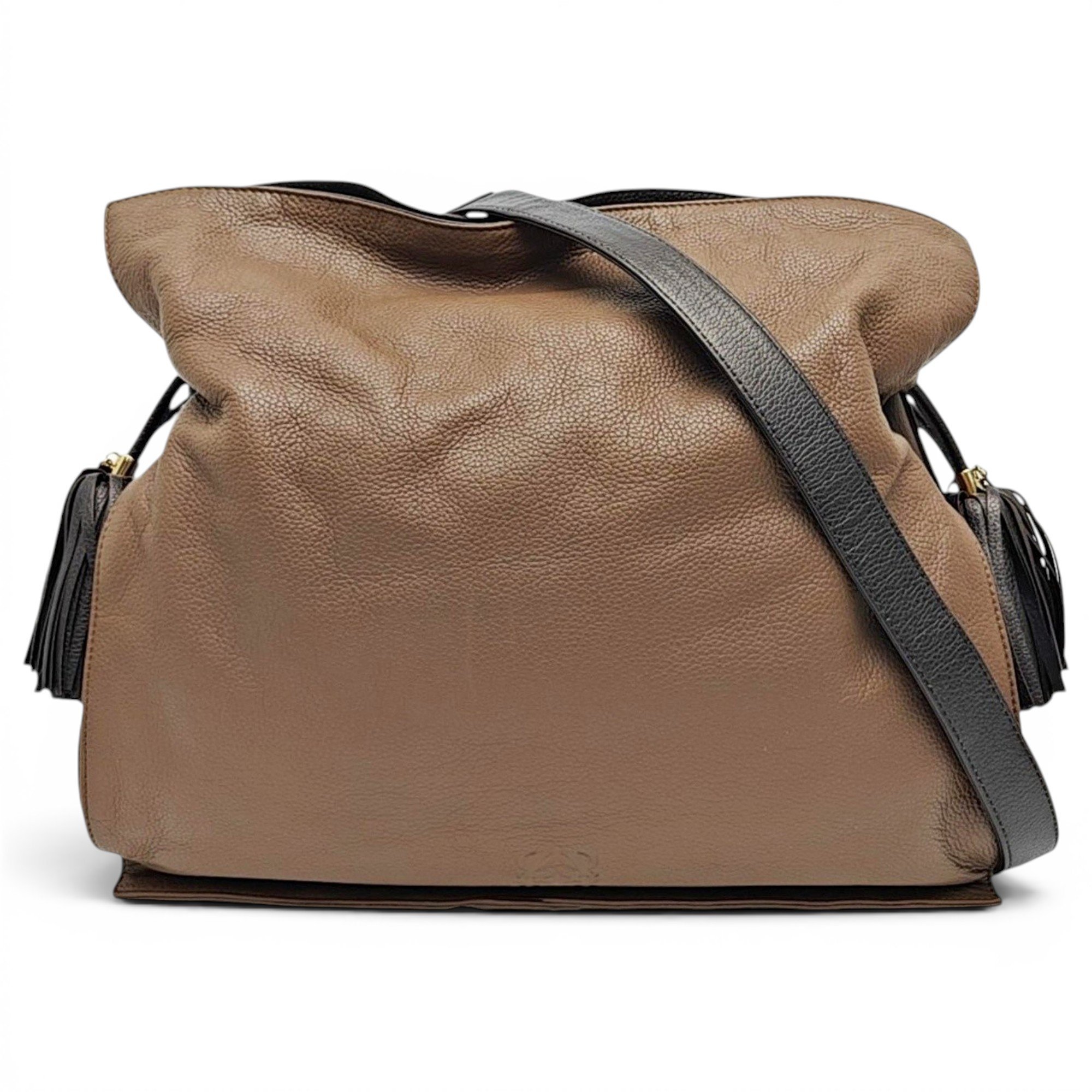 Flamenco leather handbag