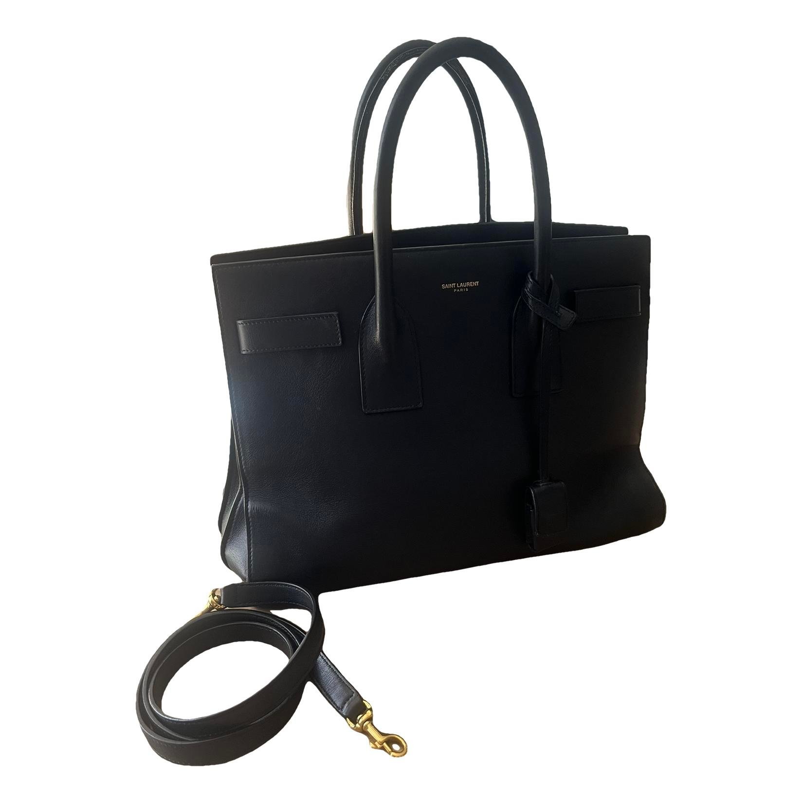 Sac de Jour leather tote