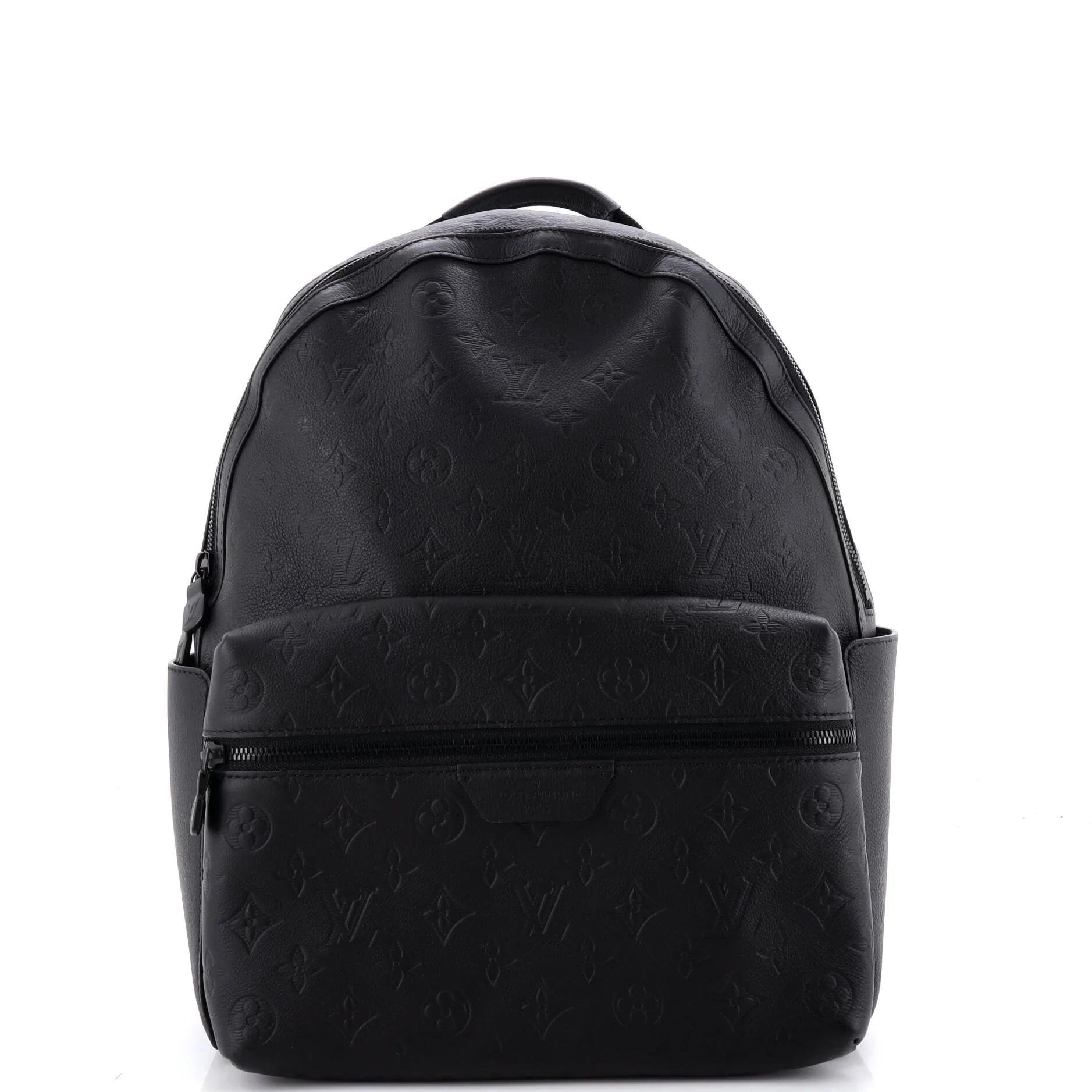 Leather backpack