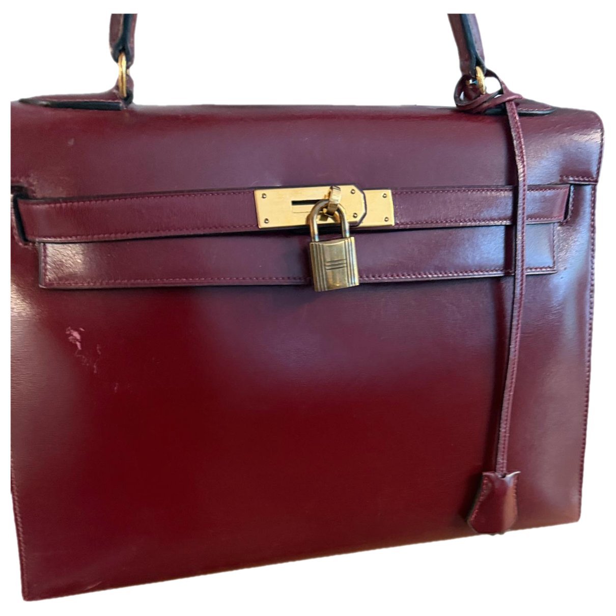 Kelly 32 leather handbag