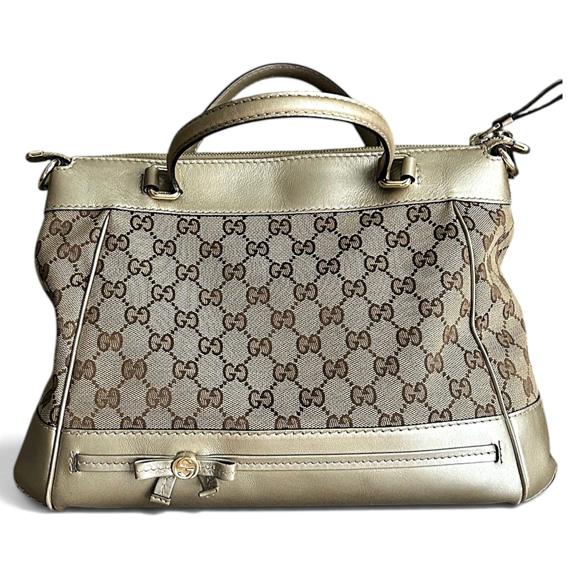 Leather handbag