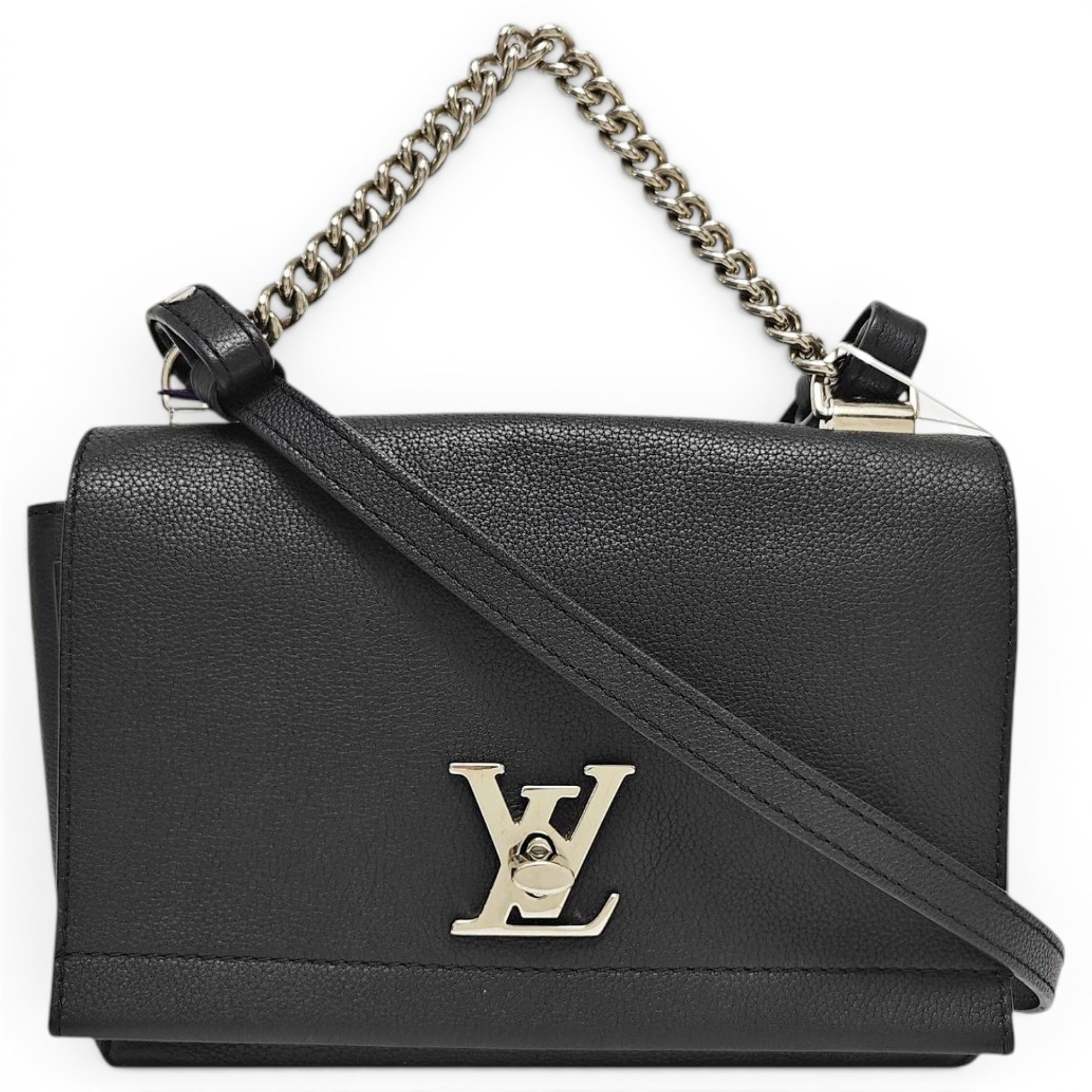 Lockme leather handbag