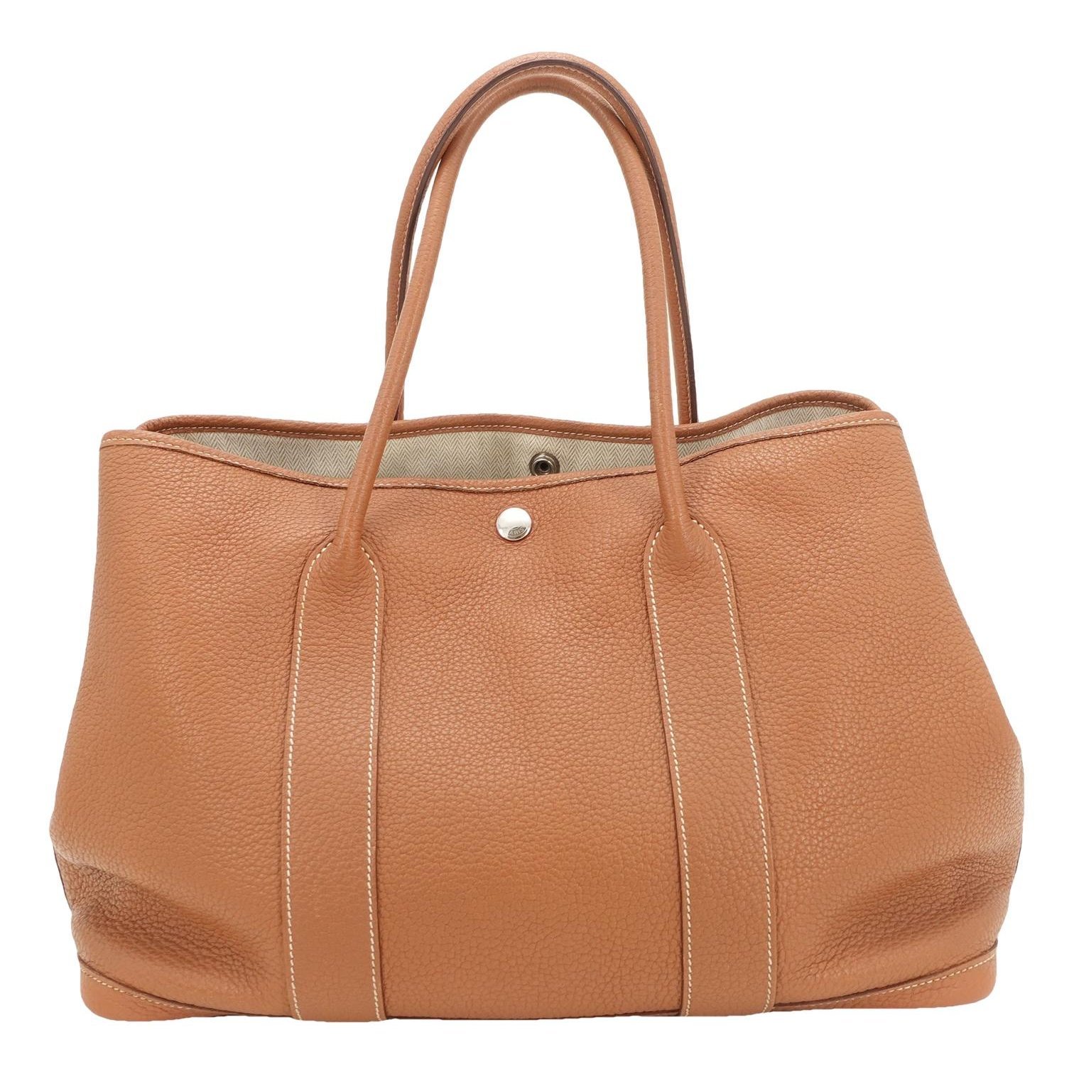 Garden Party leather handbag