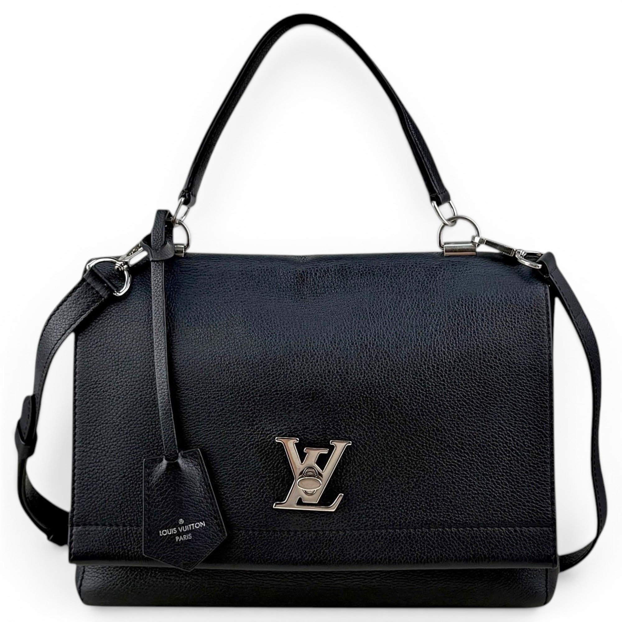 Lockme leather handbag