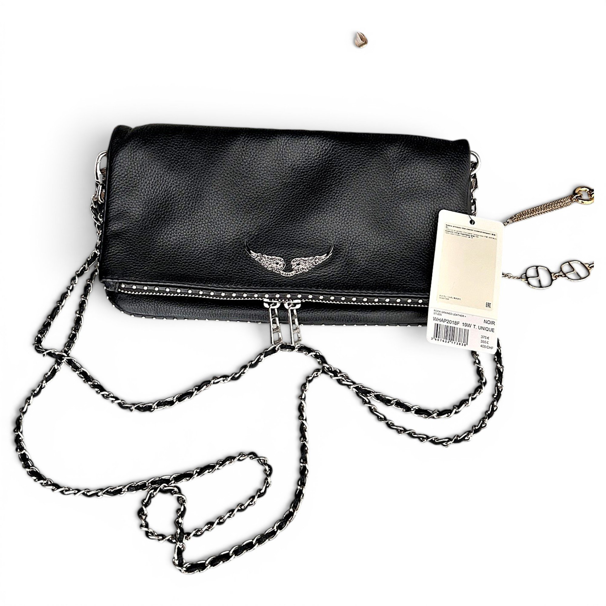 Rock leather handbag