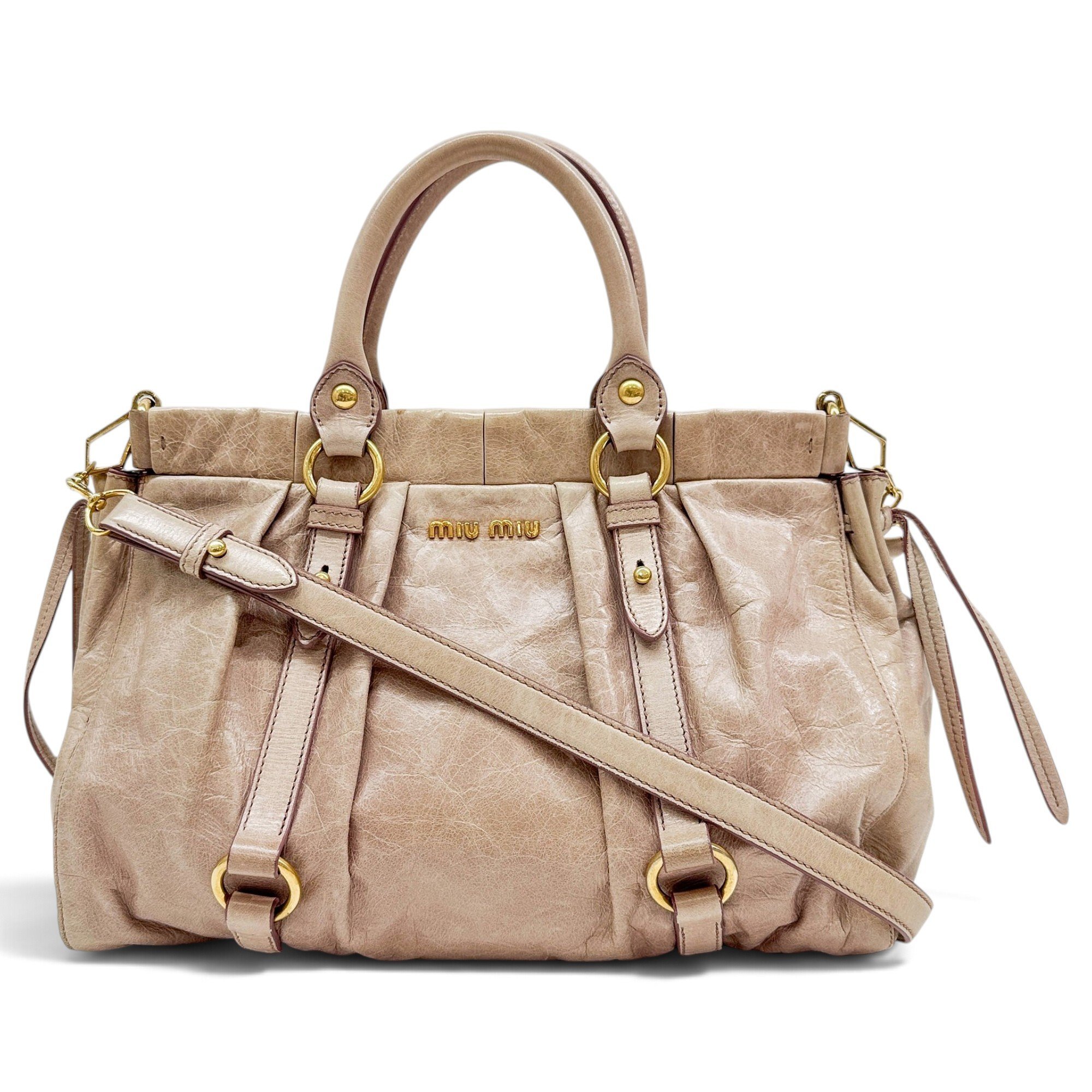 Vitello leather handbag