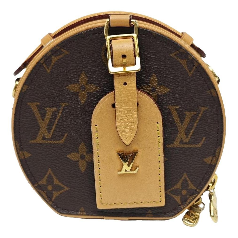Micro boite chapeau leather handbag