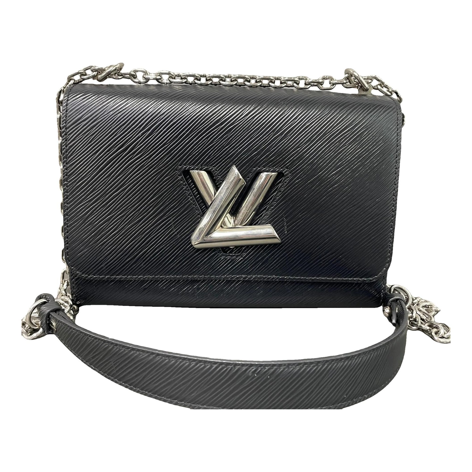 Twist leather crossbody bag