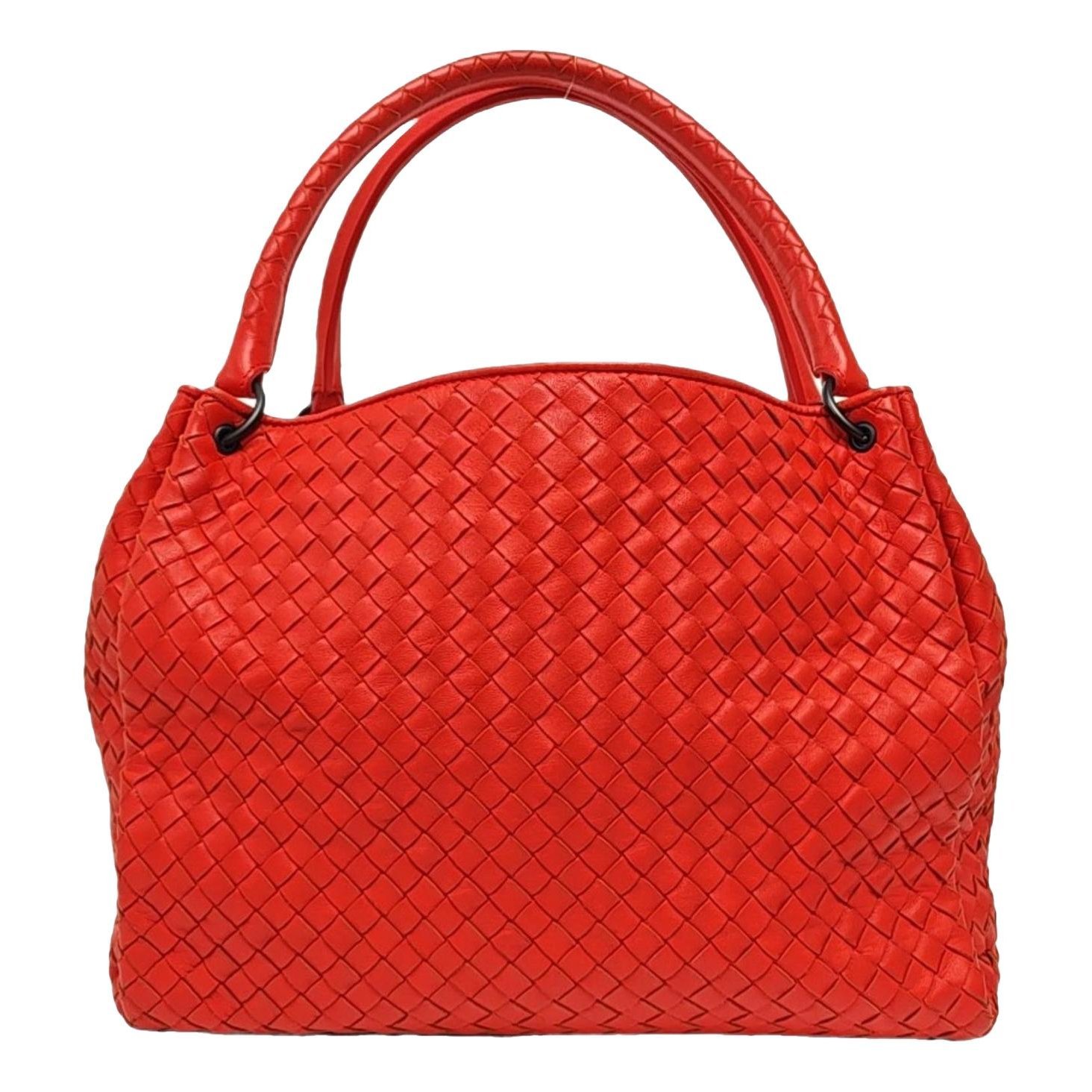 Parachute leather handbag