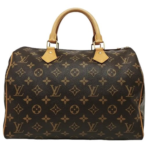 Nano Speedy / Mini HL leather handbag