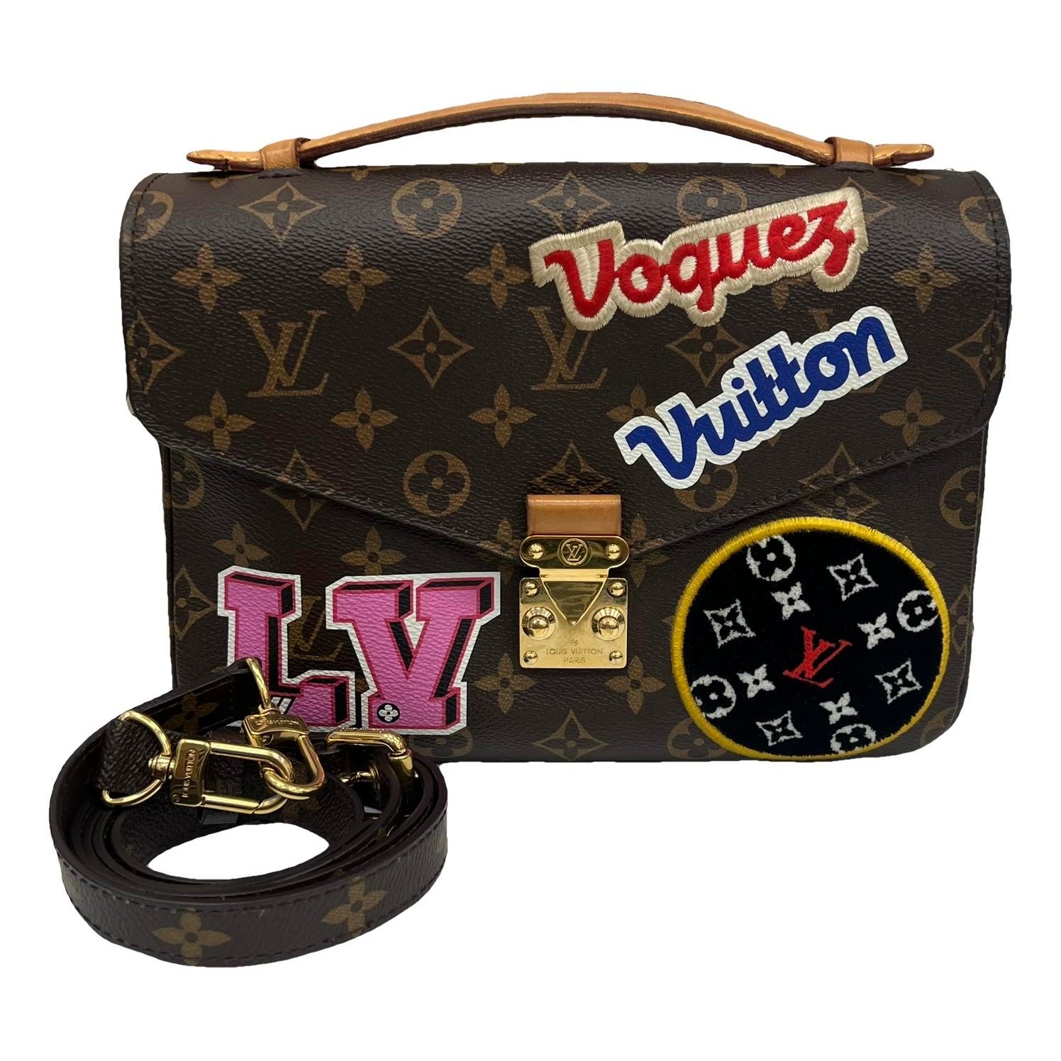 Metis leather handbag
