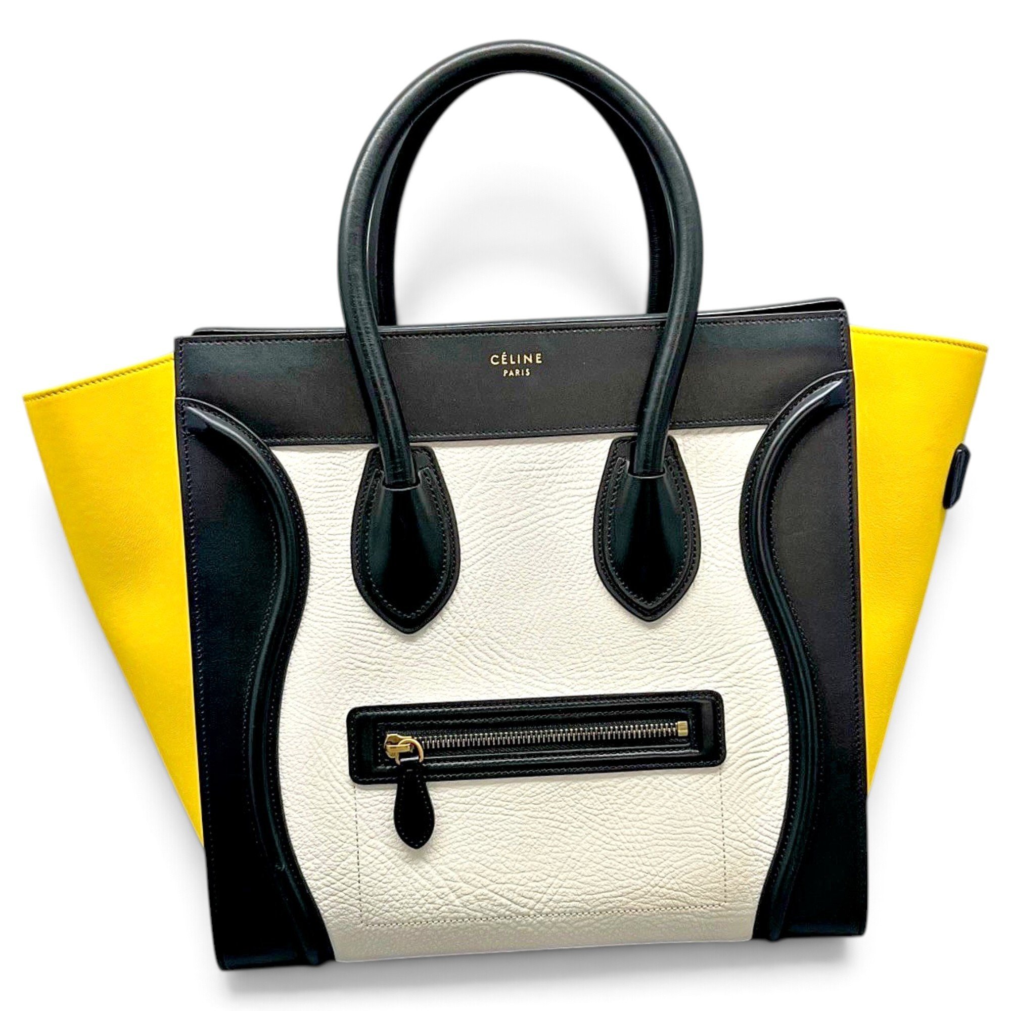 Luggage leather handbag