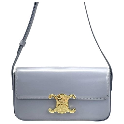 Triomphe Long leather handbag