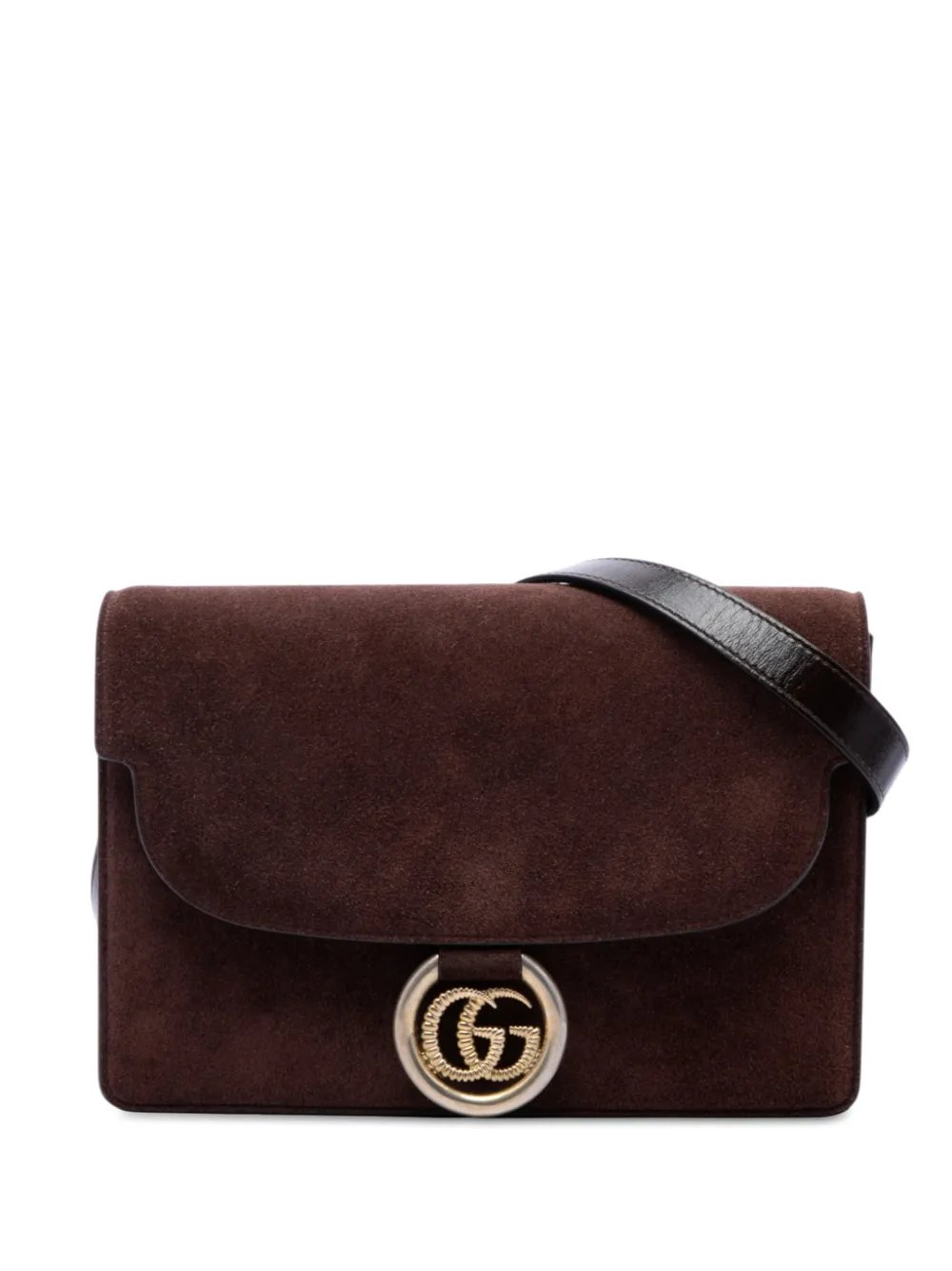 2016-2026 Small Suede GG Ring Torchon crossbody bag