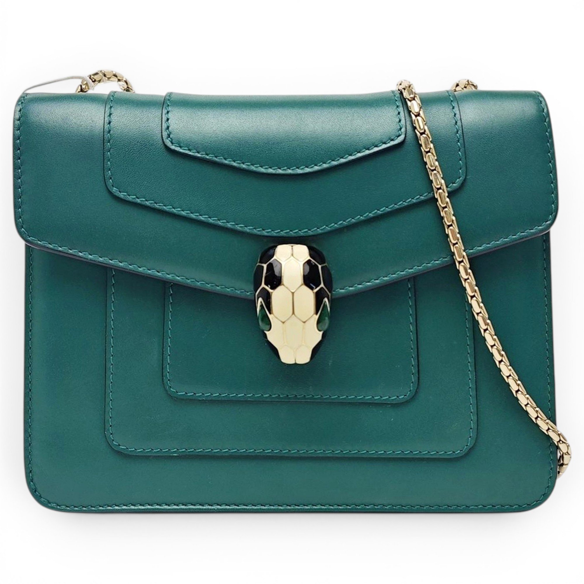 Leather handbag