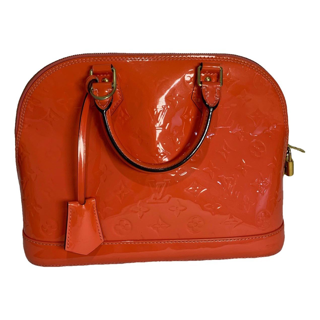 Alma patent leather handbag