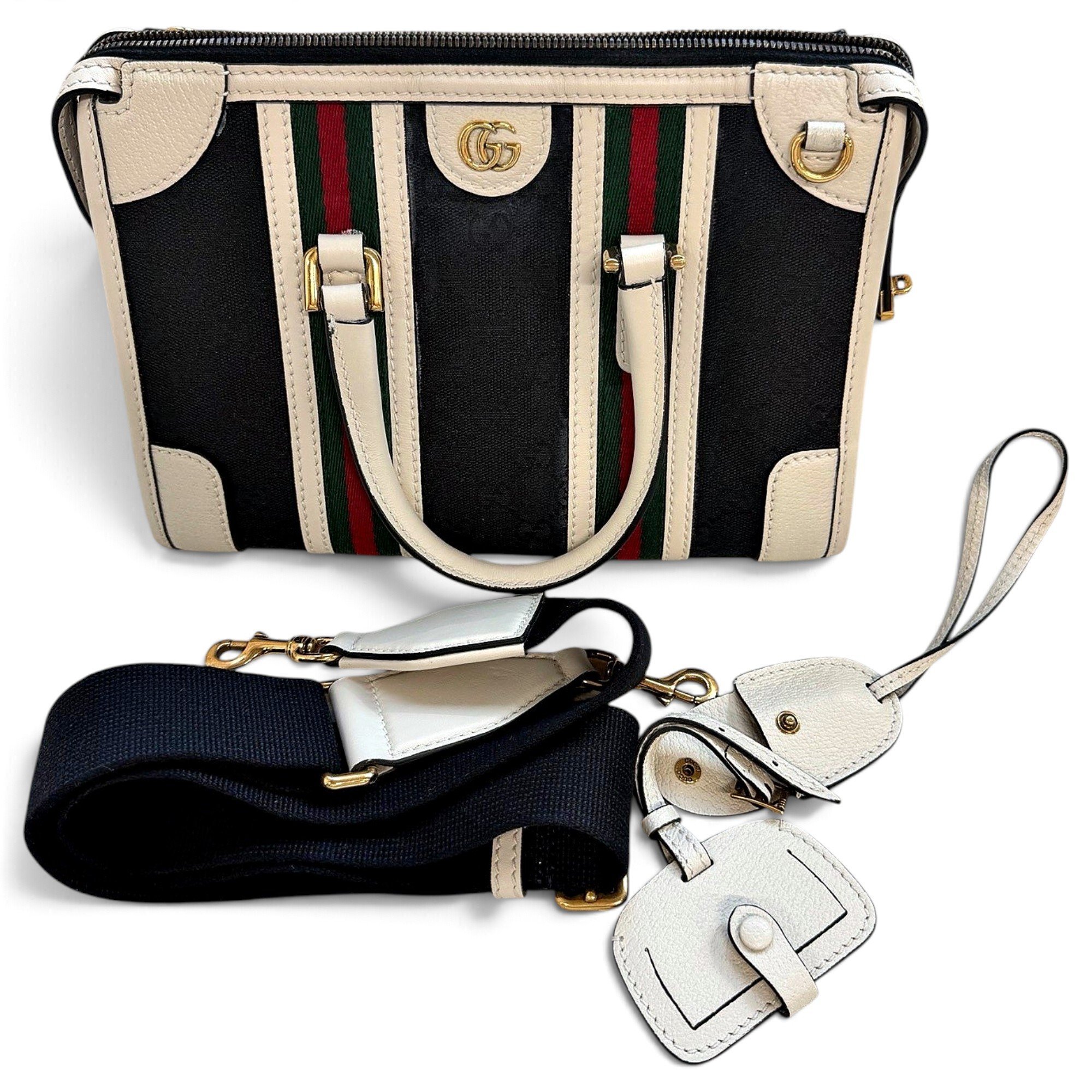 Leather handbag