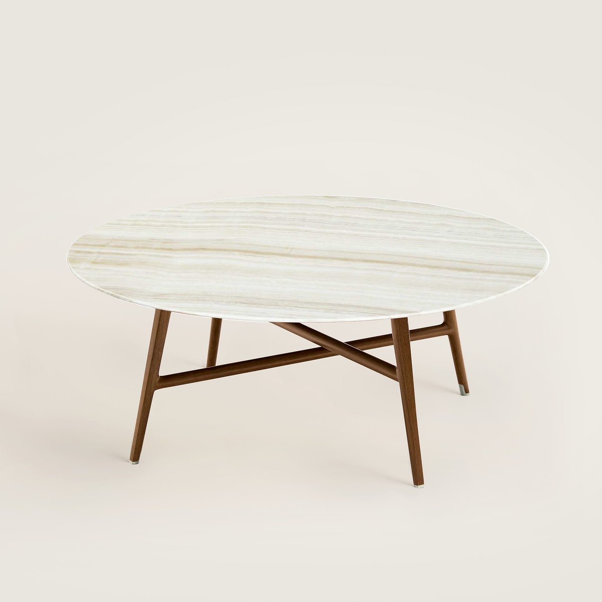 Naturel Les Necessaires D'Hermès Satellite Coffee Table, Medium Model