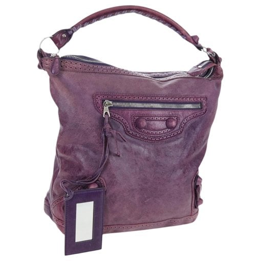 Balenciaga Day leather handbag