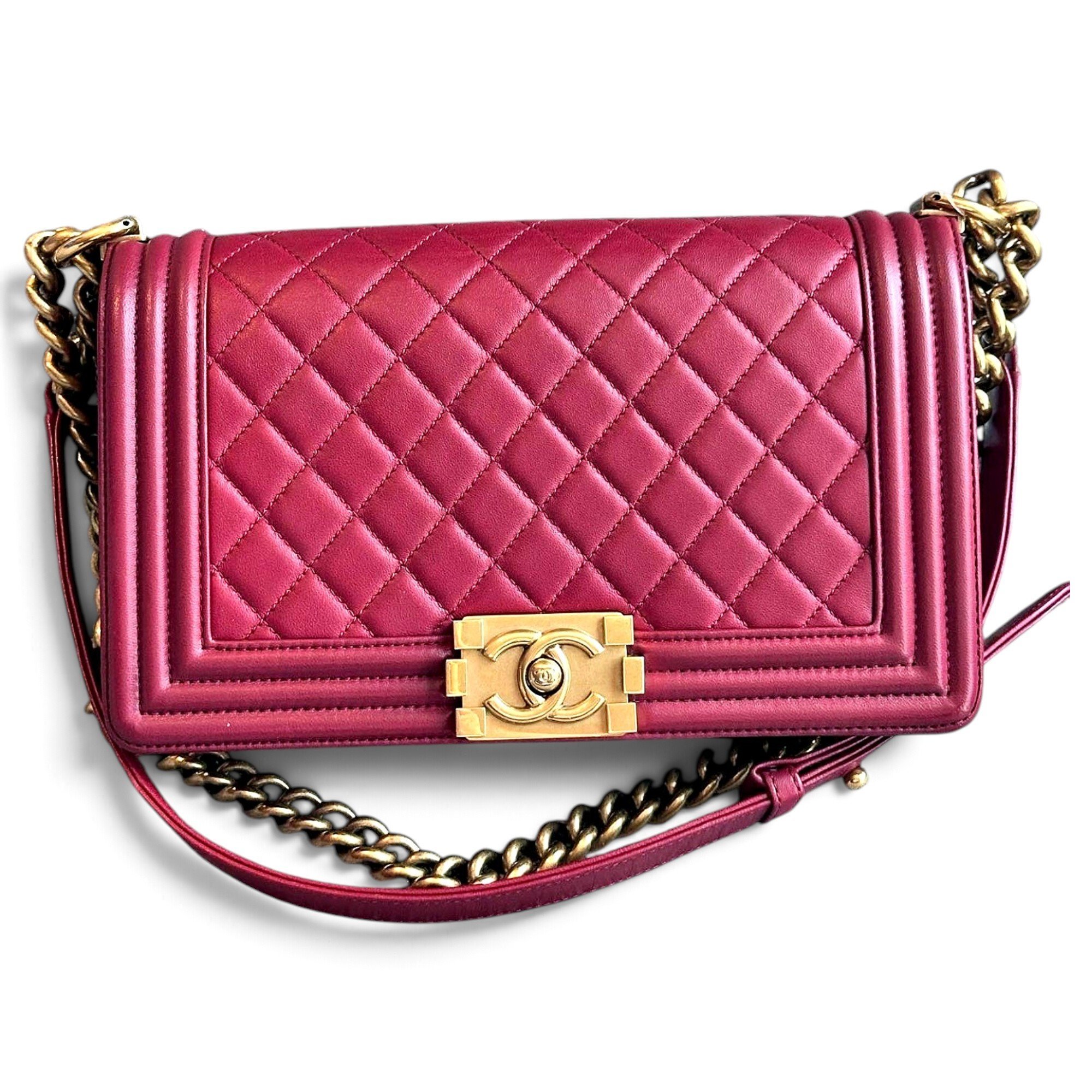 Boy leather handbag