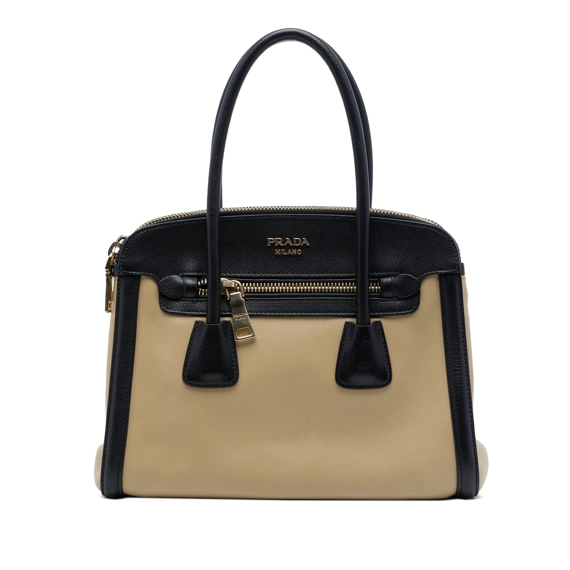Leather handbag
