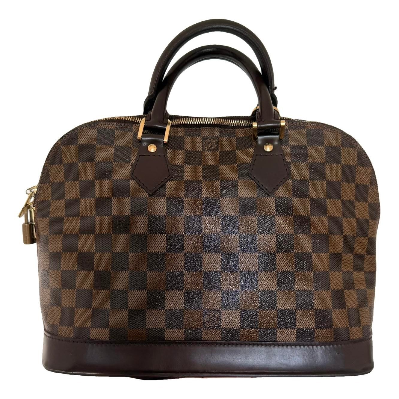 Alma leather handbag