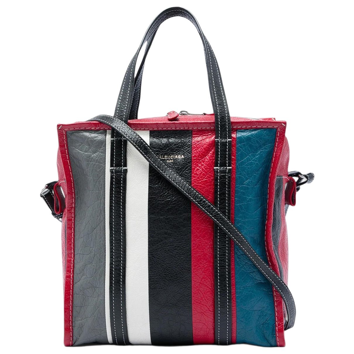 B leather satchel