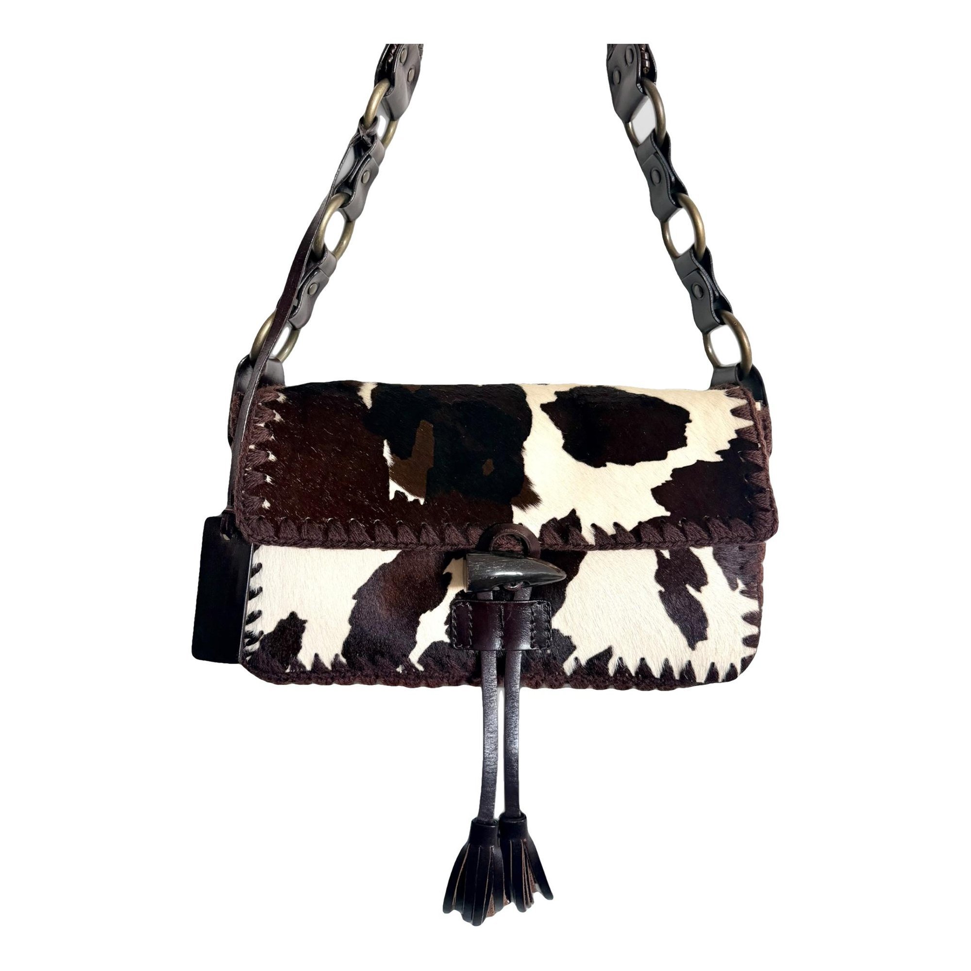 Pony-style calfskin handbag
