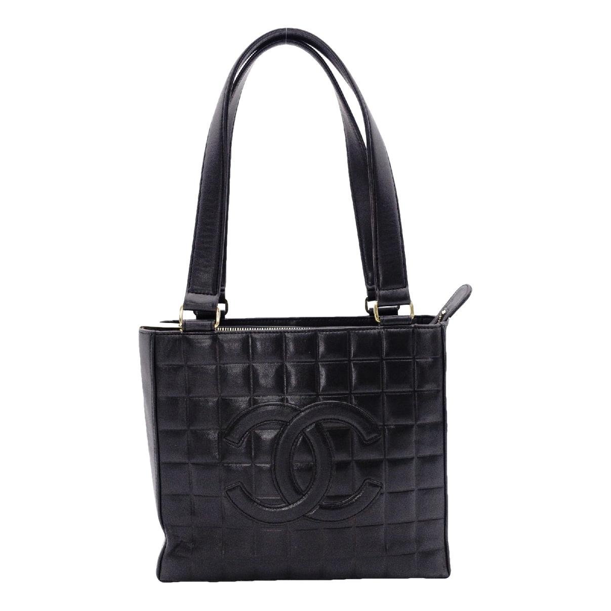 Leather tote