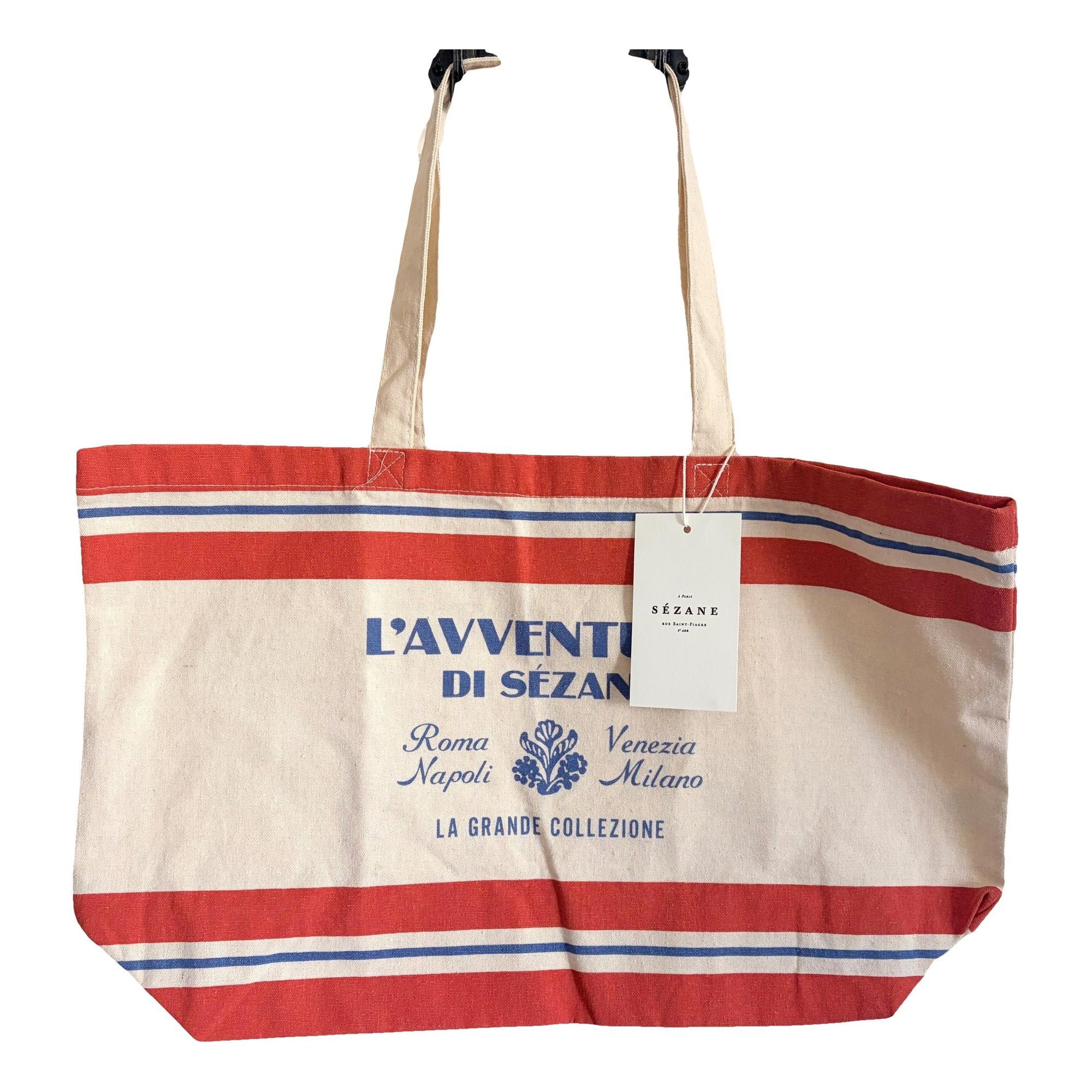 Leather tote