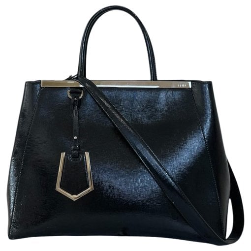 2Jours patent leather handbag