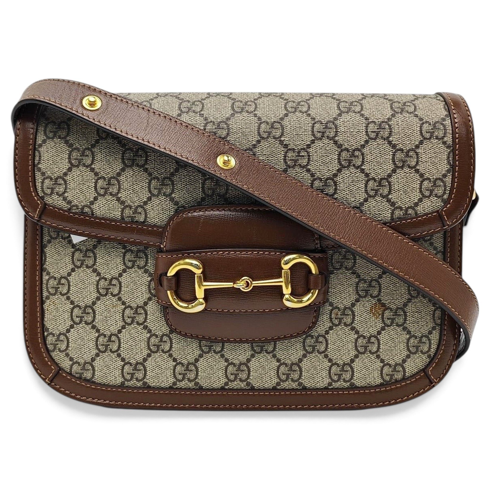 Handle Horsebit 1955 leather handbag
