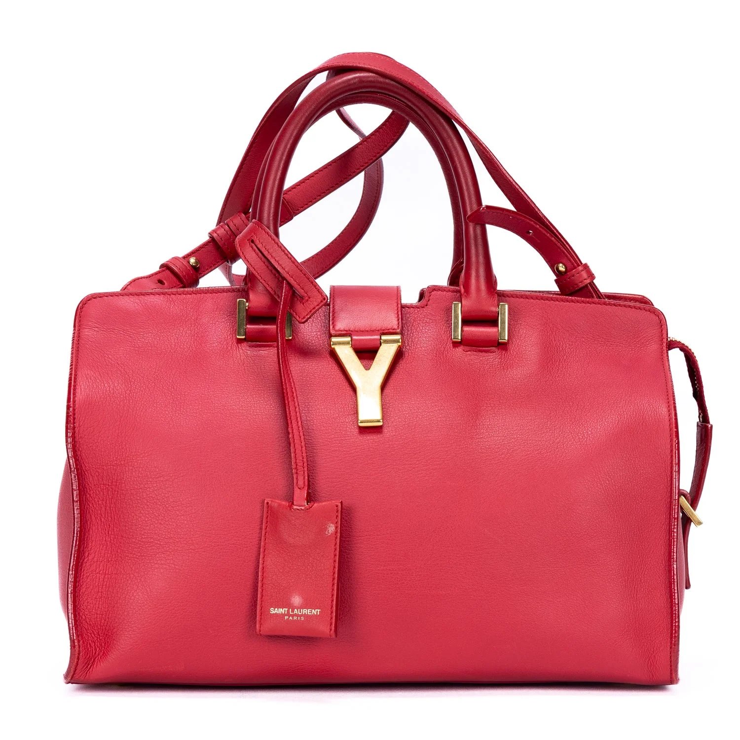 Leather Small Cabas ChYc Tote